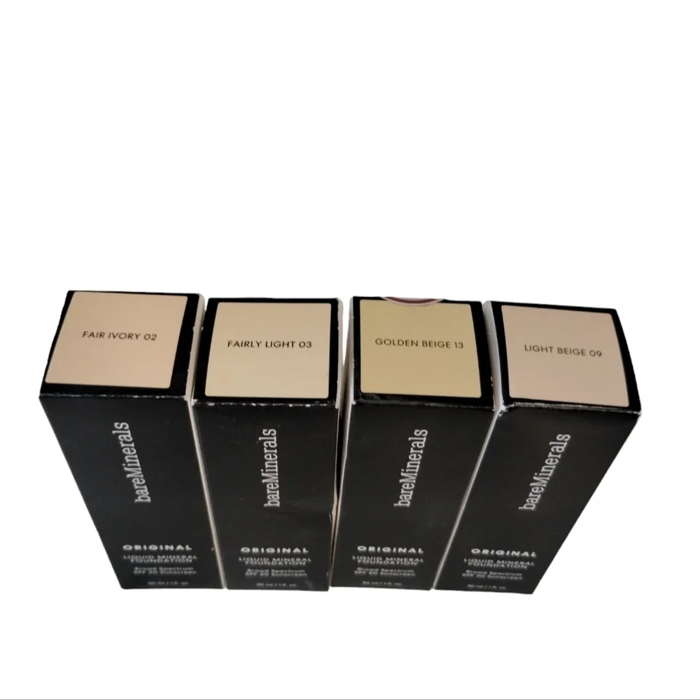 Bare‎ Minerals ORIGINAL Liquid Mineral Foundation SPF 20 GOLDEN BEIGE 13
